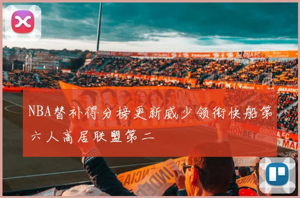 NBA替补得分榜更新威少领衔快船第六人高居联盟第二