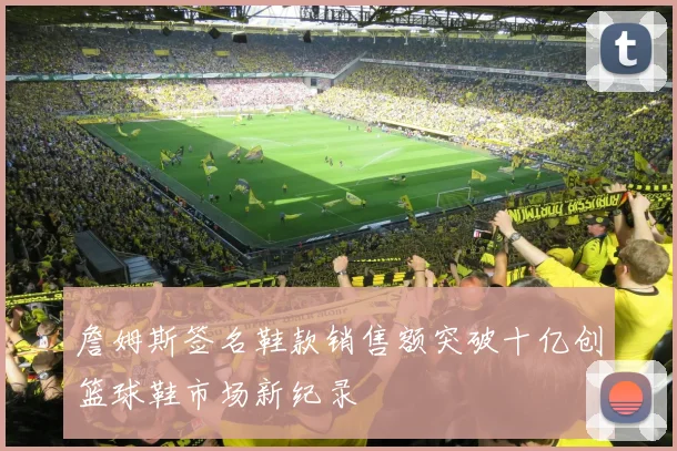詹姆斯签名鞋款销售额突破十亿创篮球鞋市场新纪录